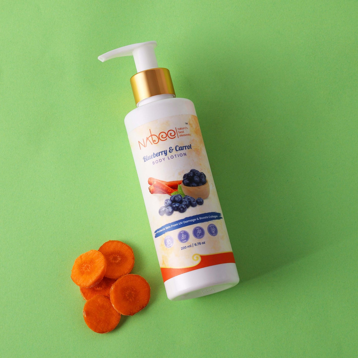 Blueberry & Carrot Body Lotion (200 ml)