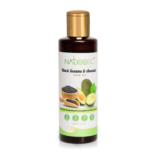 Black Sesame & Avocado Hair Oil (200 ml)